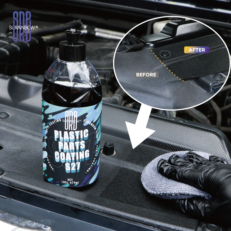 Plastic Restorer Coating | Plastic, Rubber, and Vinyl Back to Life! | User Friendly Trim Restorer | Safe Auto Detailing Supplies 3