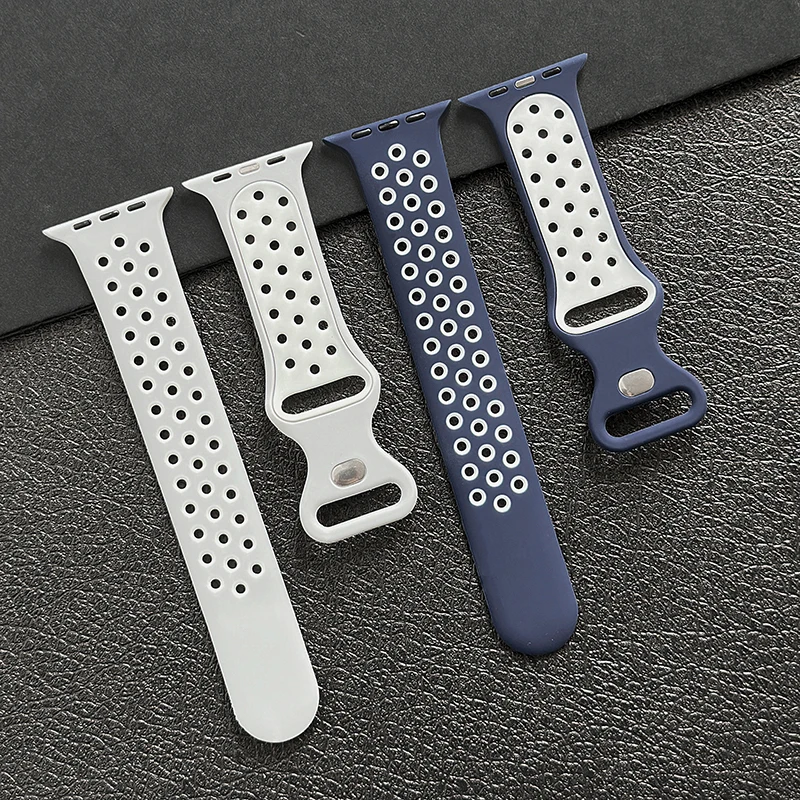 Premium Silicone Sports Watch Strap – Durable Rubber Band for Comfort and Style