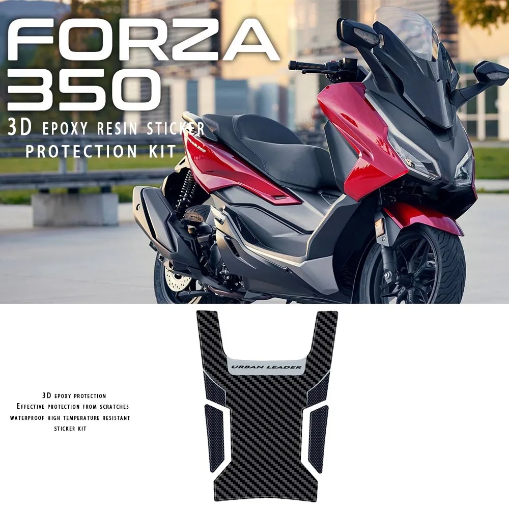 for Honda Forza 350 Forza 300 Forza 125 NSS 350 Motorcycle Accessories Protection 3D Epoxy Resin Sticker 2021 2022 2023