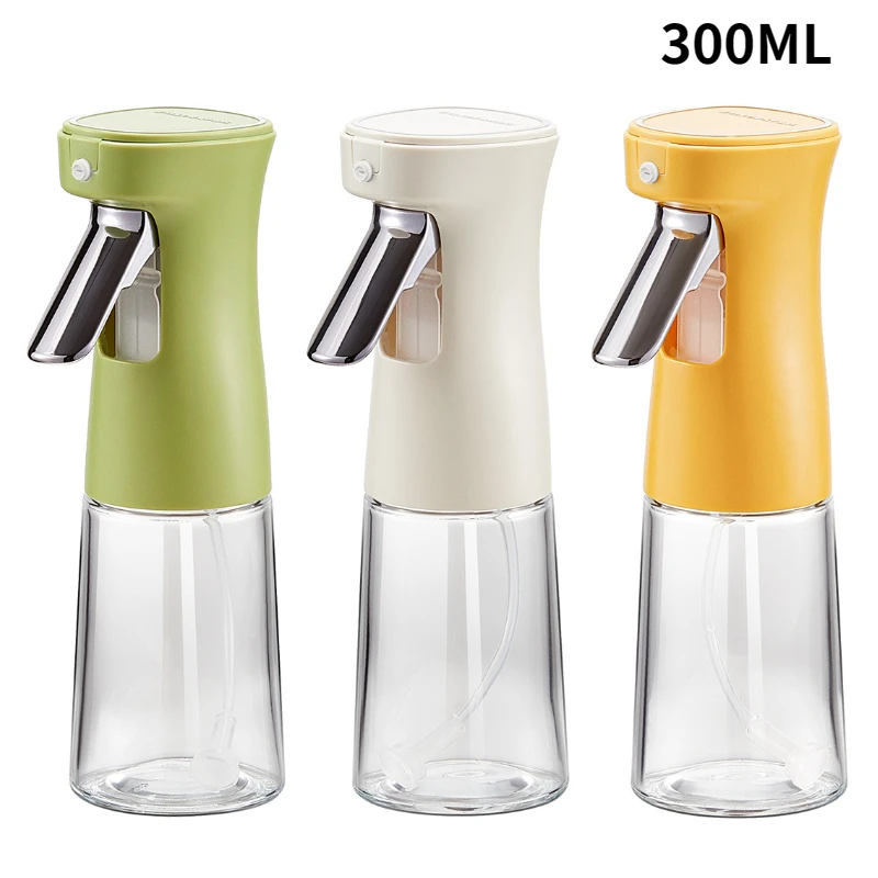 GlassOilSprayBottleKitchenCookingOliveOilDispenserAirfryerBBQ