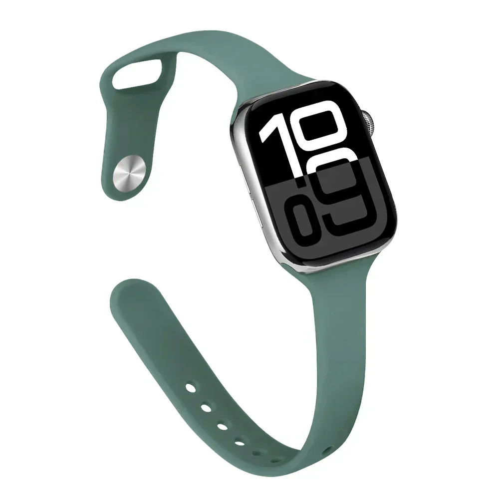 ตัวเลือกสินค้า สายรัดข้อมือสปอร์ตซิลิโคนสำหรับ Apple Watch พรีเมียม