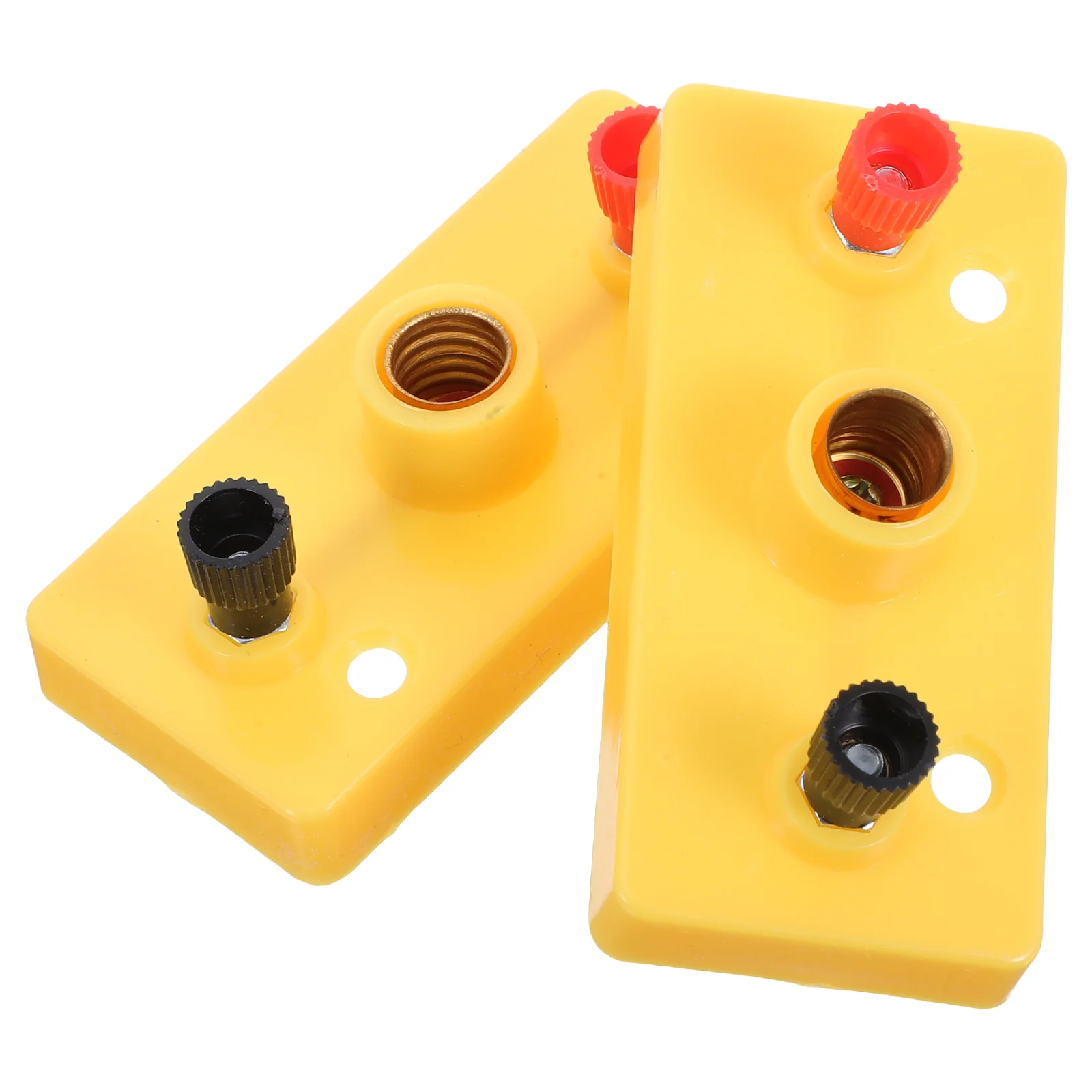 2 Pcs Small Lamp Holder Science Magnetic Physics Experiments Light Socket DIY Circuit Kit Plastic Electric Learning Child