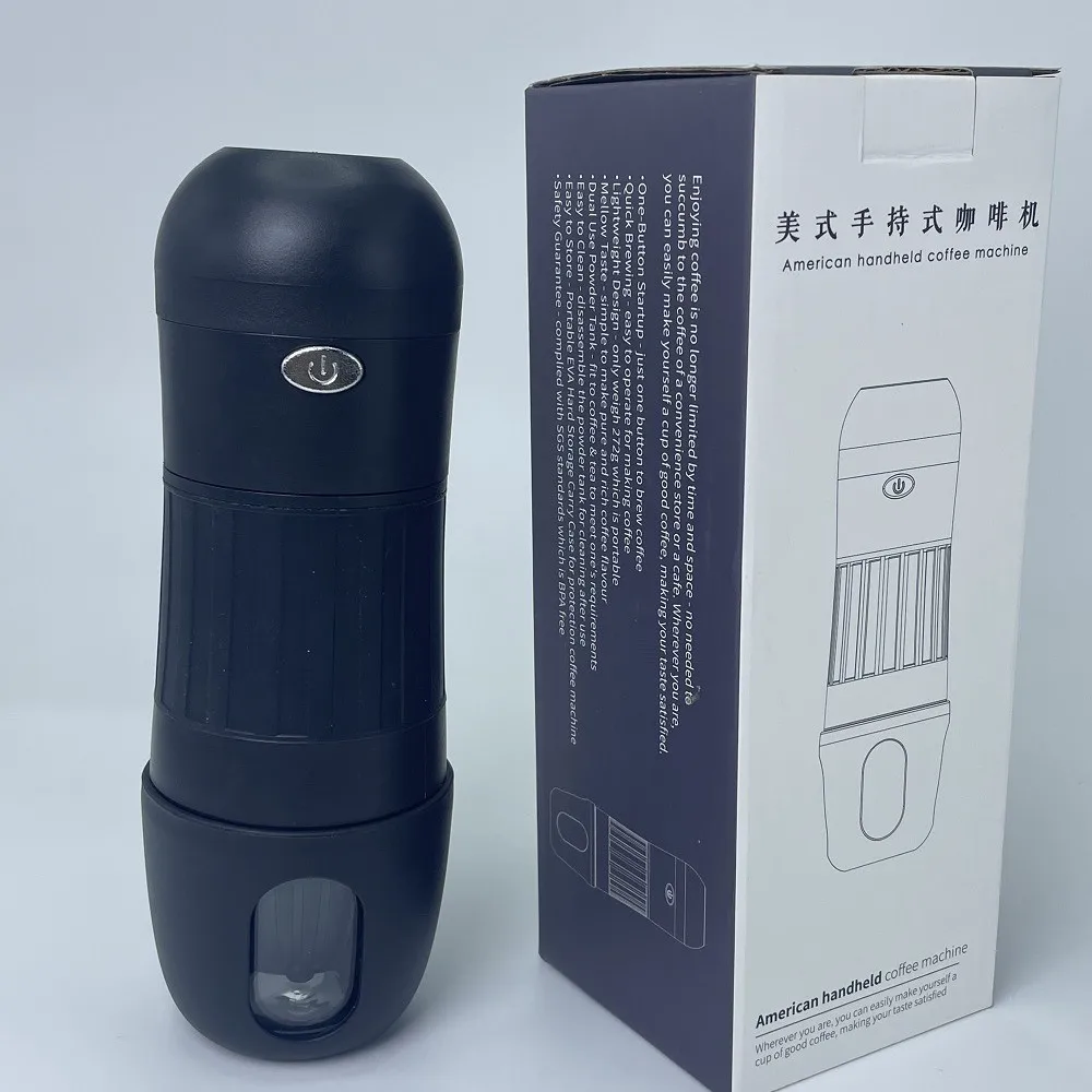 portable K cup capsule and ground coffee American coffee maker machine