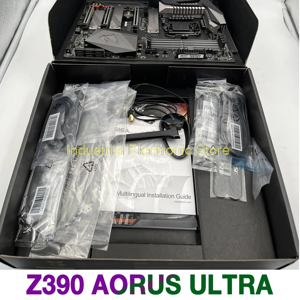 

Z390 LGA 1151 DDR4 64 Гб процессор 9/8-го поколения i9/i7/i5/i3/Pentium/Celeron для десктопной материнской платы Gigabyte Z390 AORUS ULTRA