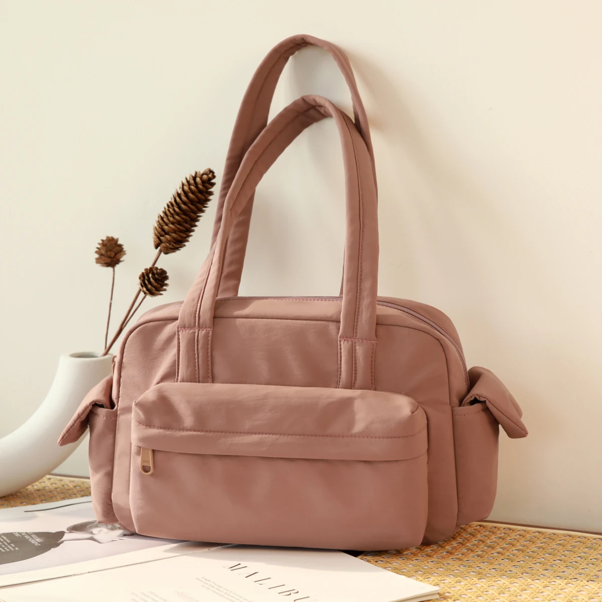 Original New Casual Crossbody Bag for Women, Vintage Shoulder Bag, Lightweight Canvas Bag for Commuting, Lightweight Yoga Bag, Suitable for Sports, Hiking, and Camping