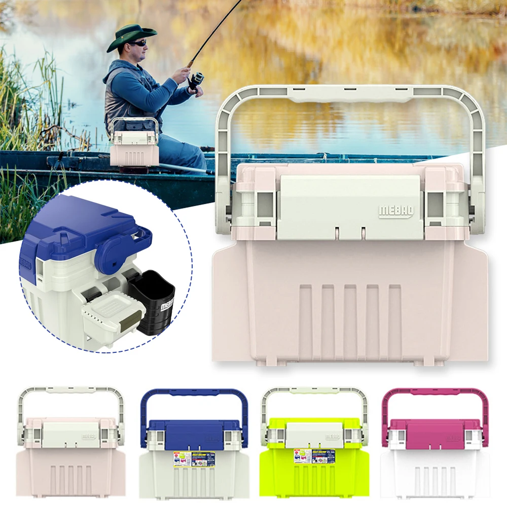 Fishing Tackle Box Multifunction Large Capacity Stand Rod Holder