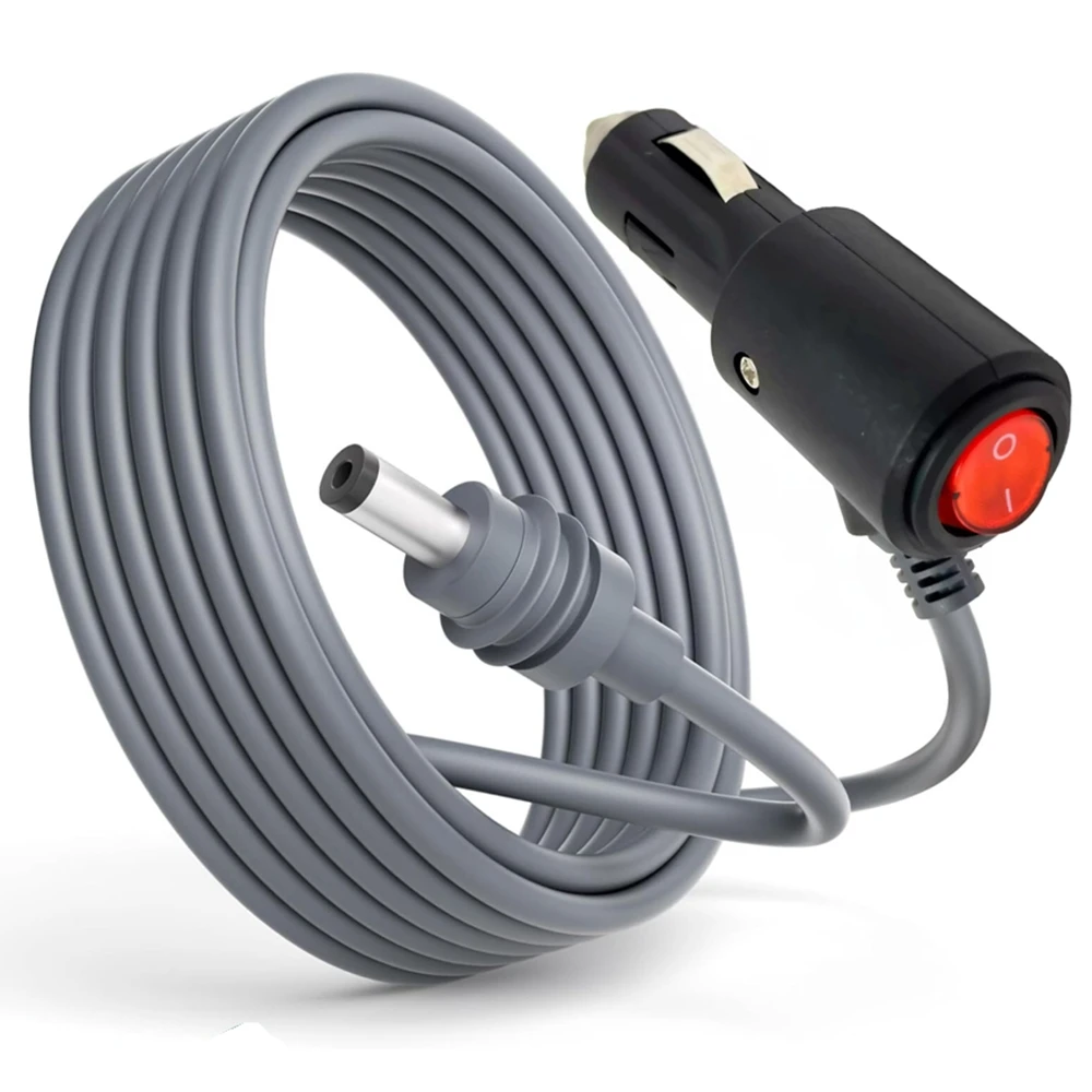 12V-24V For Starlink Mini DC Power Cable Direct To Cigaretter Adapter Power Cable Car Cigarette Lighter With On Off Switch