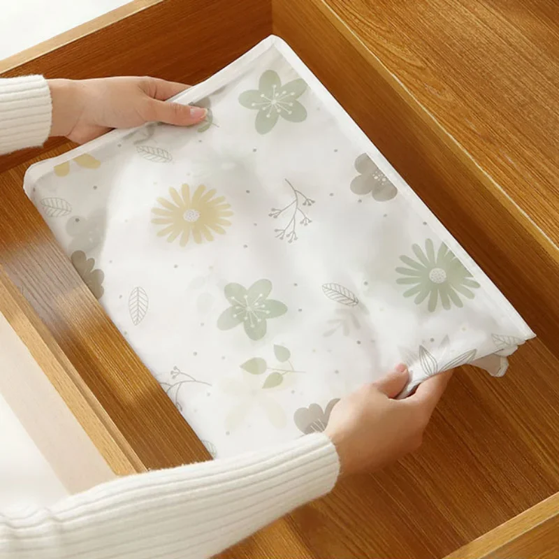 Large Capacity Zipper Foldable Storage Bags for Clothing Quilt Blanket Dust-proof Moisture-proof Sorting Bag Household Portable 5
