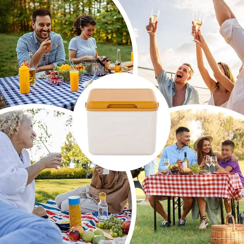 Insulated Cooler Box Waterproof Delivery Box Ice Pack Thermal Containers LeakProof Cooler Lunch 5L Ice Bag Picnic