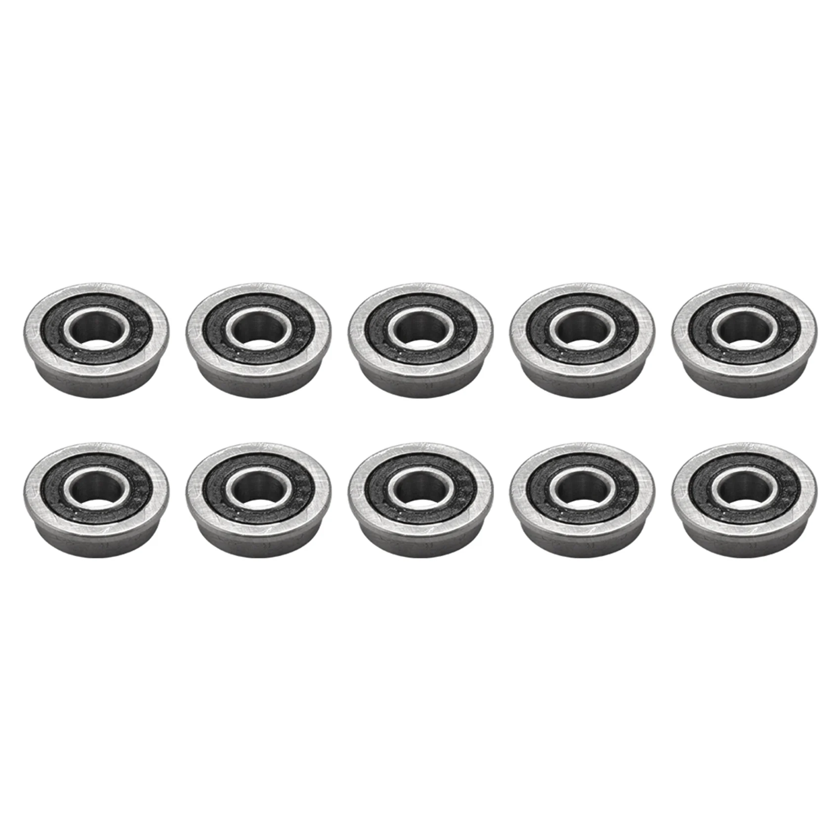 Rolamento em Miniatura Flangeado para Impressora 3d Rolamento F695 Sulco Profundo F695rs para Voron 5x13x4 mm 10 Peças