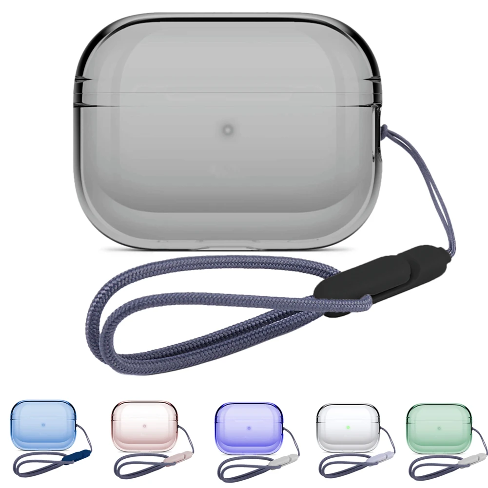 

Silicone Cases For AirPods Pro 2 Generation Cover Earphones Protective Cover Charging Box Soft Bag Earphone Accessories