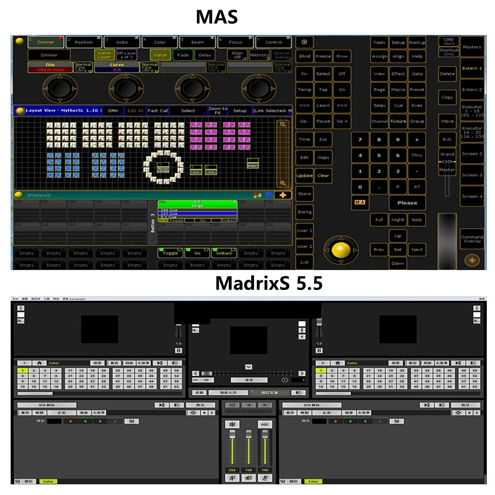 Фото WYSIWYGSR44 MadrixS 5,0 5,5 MA2onpc Titan ArkaosS 5,6 RealizzerS1.9, включая ключ для осветительного программного обеспечения №4