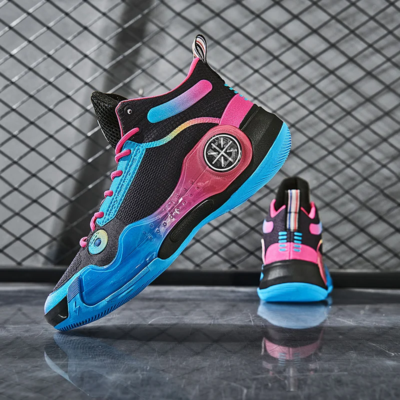 

Fashion Basketball Sneakers Breathable Women Basketball Shoes Brand Basketball Boots for Man Comfortable High-Top Sports Shoes