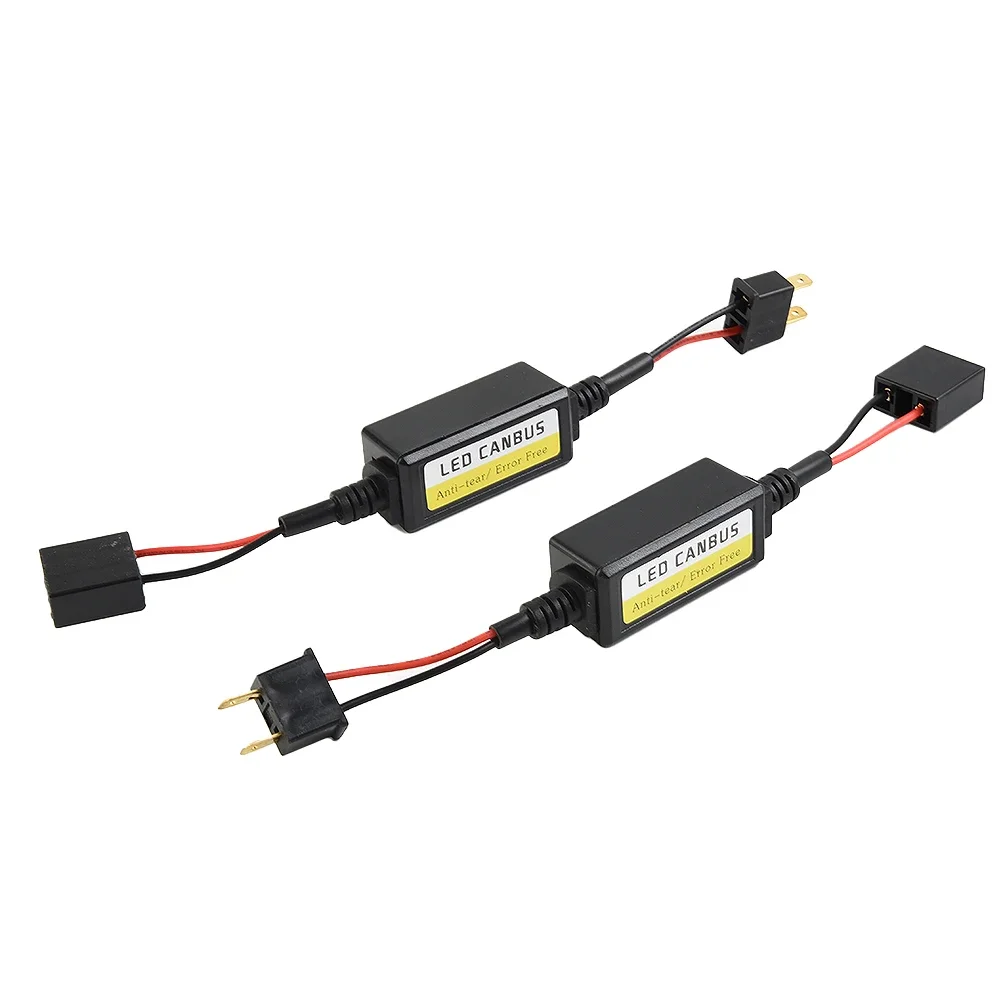 LED Canbus 플러그 앤 플레이 자동차 디코더 안개등, H7 헤드라이트, DC 9V-16V, 쉬운 설치, 신형 자동차 예비 부품