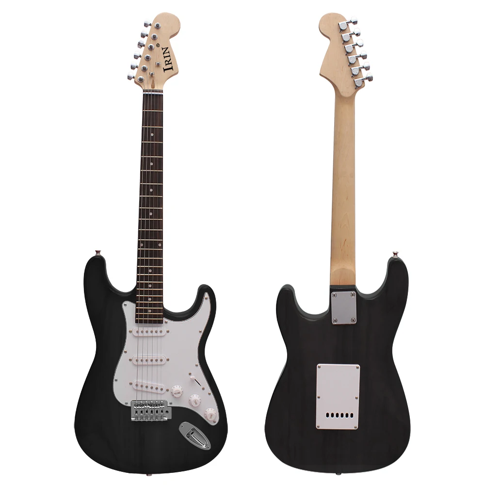 Acoustic Electric Guitar 39 Inch 6 Strings 22 Frets Maple Body With Bag Amp Strap Picks Guitar Parts & Accessories