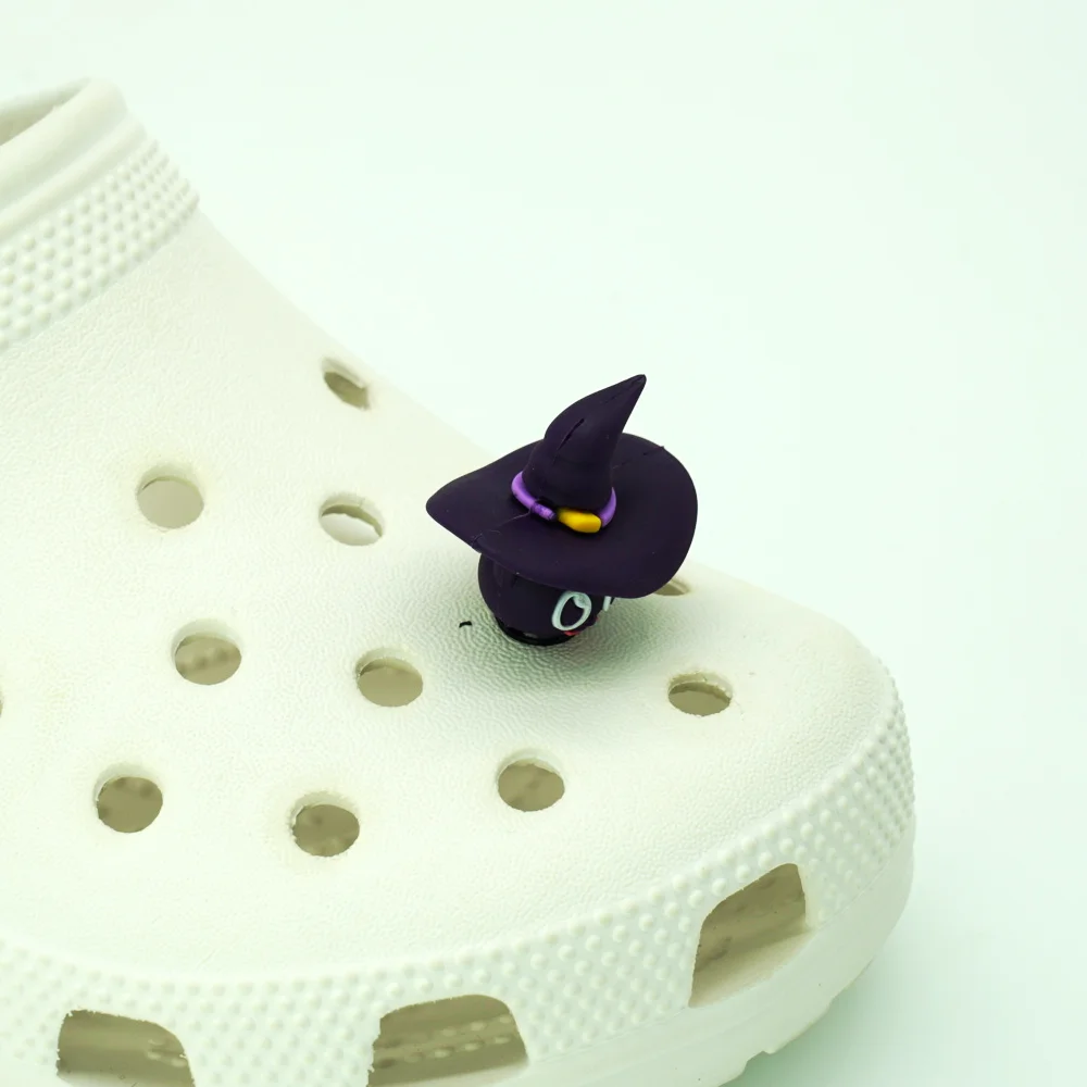 1/15 Stück 3D-Halloween-Anstecknadeln für Schuhe, schreckliche Party-Schuhanhänger für Damen und Herren, Kind, Geisterkatze, Hexe, Zubehör, Dekorationen, Schnalle – Detail 6