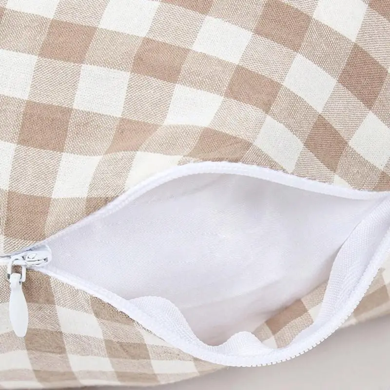 달 모양의 포옹 쿠션  베개 수 놓은 곰 패턴 쿠션 코튼 던져 베개 키즈 룸 장식