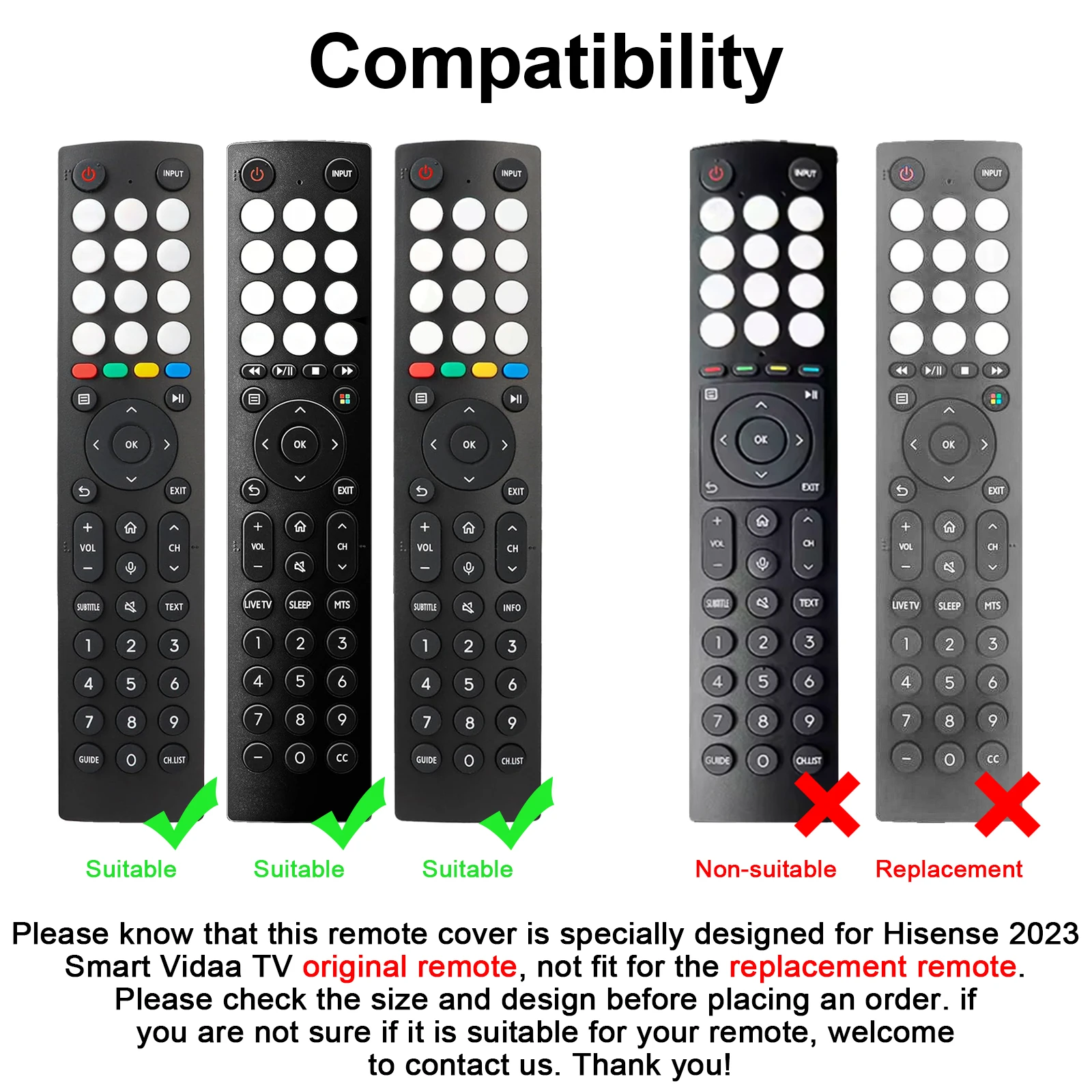 Enhanced Silicone Anti-Slip Protective Remote Control Case
