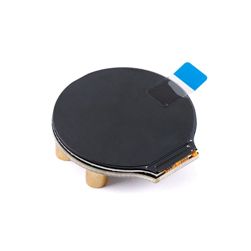 1.28 Inch IPS Color TFT LCD Display Module 1.28Inch RGB LED Round Screen Black 4 Wire SPI Interface