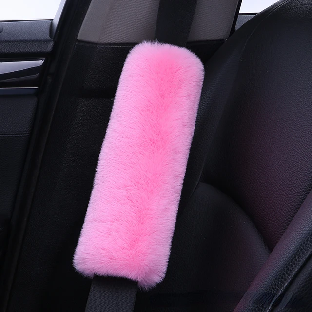 Funda de protección para cinturón de seguridad de coche, cubierta de cuero  con diseño en relieve, almohadilla de hombro, suave y cómoda, 1 ud. -  AliExpress