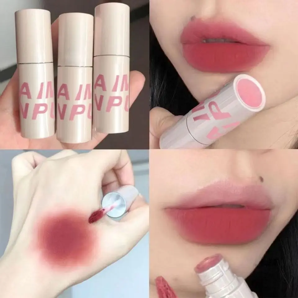 KoreanLipTintMakeupVelvetLipTintHighPigmentColorLongwearNon