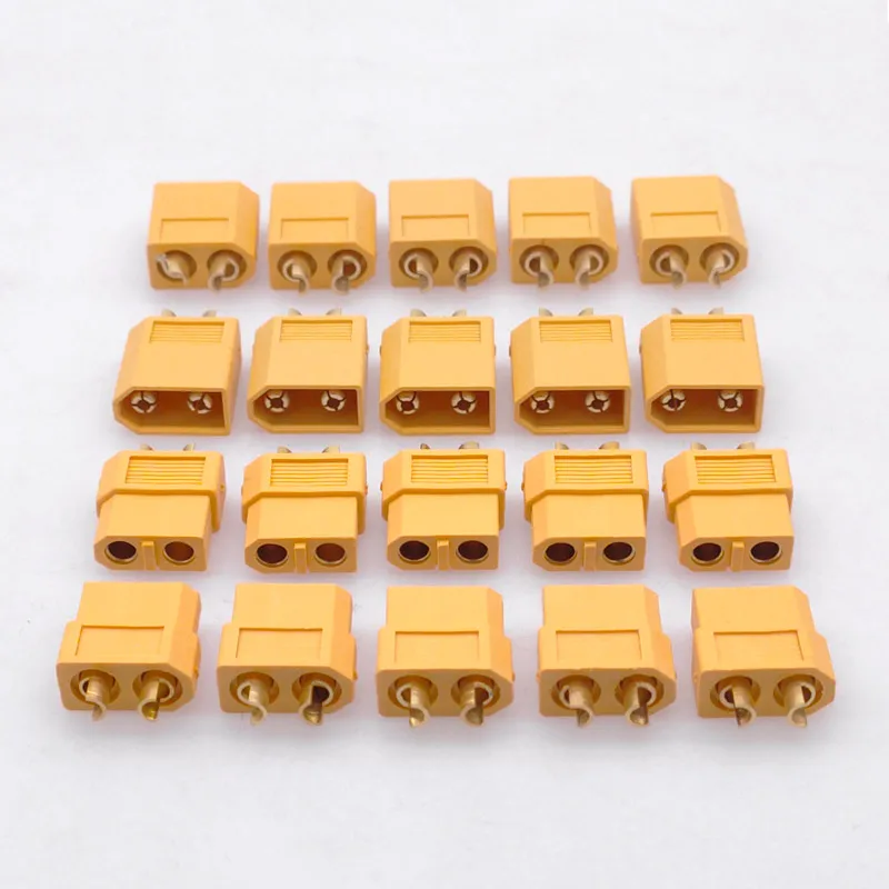 2 Pezzi Cavi Adattatori XT60 A T Plug 14AWG 10cm Per Batterie Lipo RC Elicotteri Quadricotteri