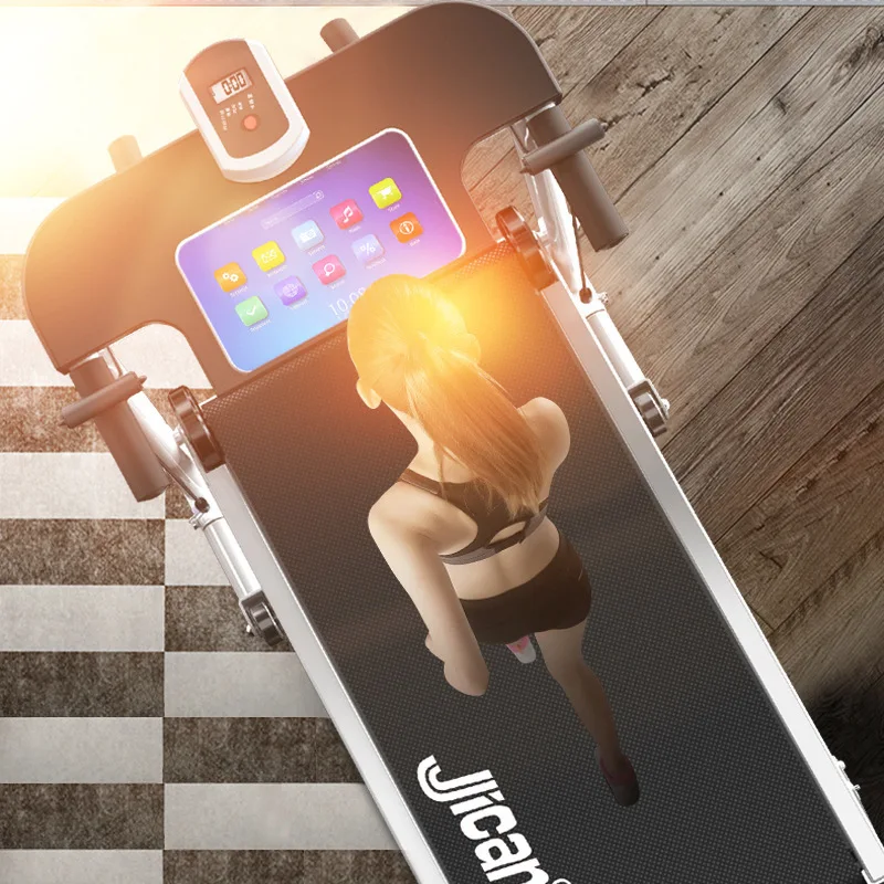 JOYLOVE Home Machinery Treadmill Direct Small Mini Walking Machine Fitness Equipment Foldable Free Installation