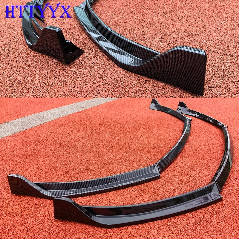 Maxton style front bumper splitter lip diffuser body kit spoiler guard retrofit for Golf 6 MK6 Standard TSI TDI 2008-2012 car bumper spoiler bumper lip bumper strip bumper lip decoration