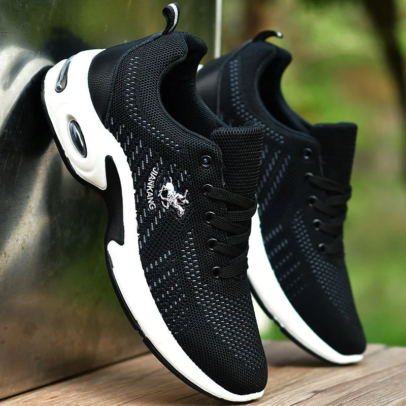 Men's Running Shoes Fashion Air Cushion Large Size 38-47 Outdoor Sports Sneakers