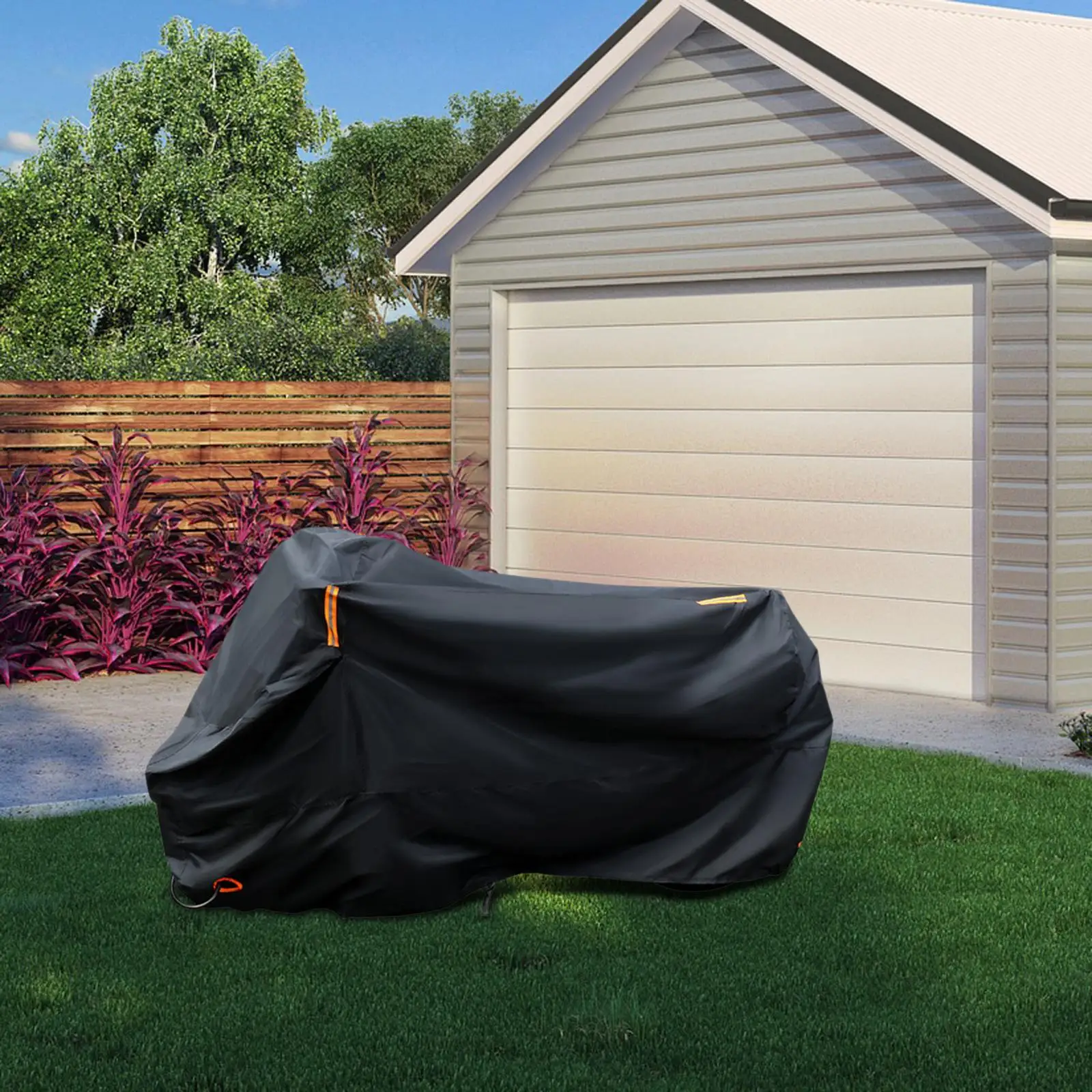 

Motorcycle Cover Universal Protection Waterproof Rain Cover Motorbike Cover