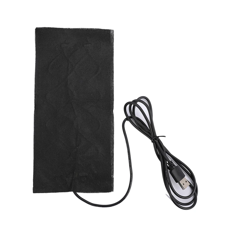 

1PC USB Electric Heating Pad DIY Coat Heat Mat Thermal Clothing Outdoor Heated Jacket Vest 10*20cm