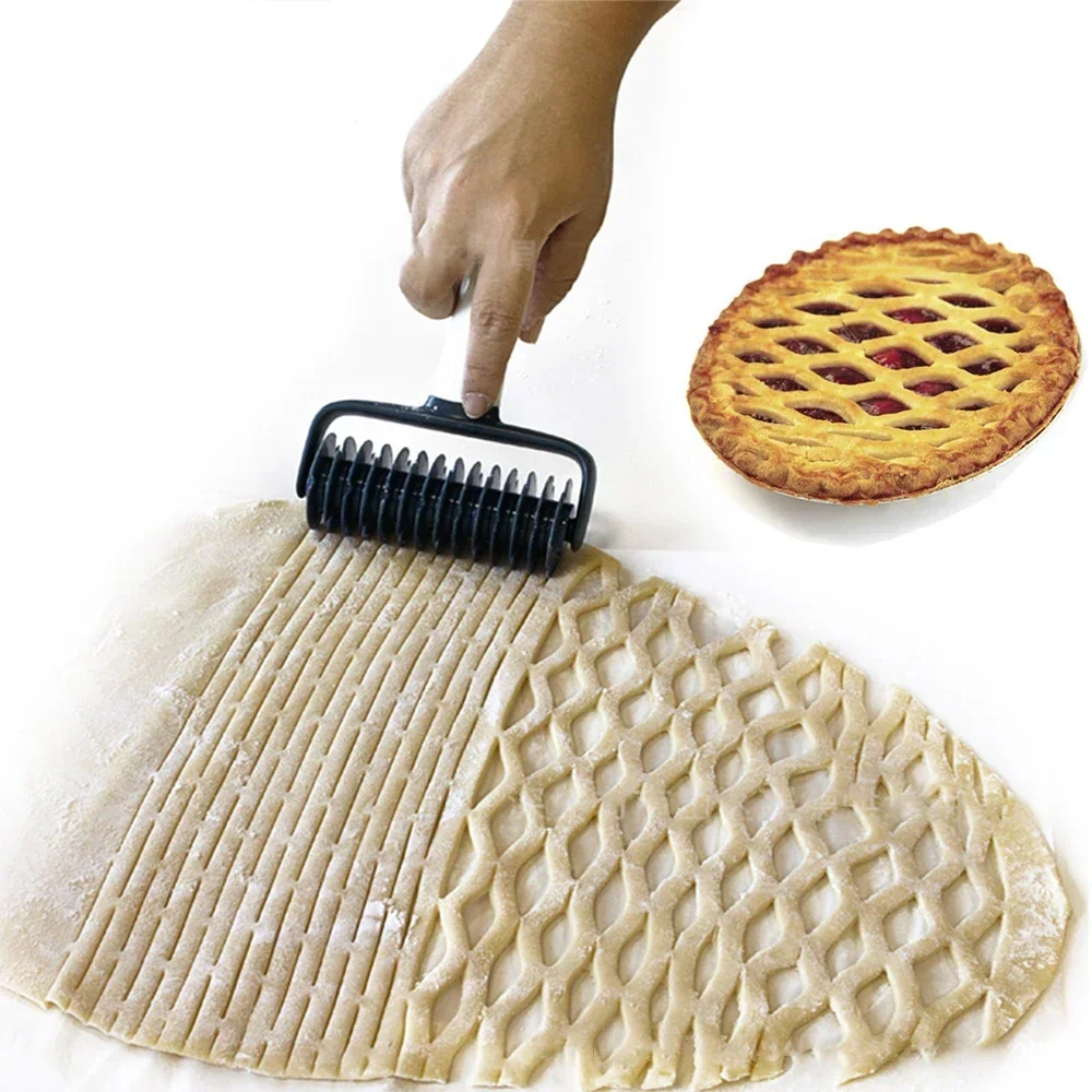 Pizza Roller Cutter Baking Tools Pie Cookie Cutter Pastry Cake Hob Fondant Mold Roller Knife Bakeware