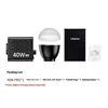 Ulanzi L023 40W Pro Video Light Custom Bi-Color Mini Bowens Mount COB Light with 2500-6500K 3400mAh for Photography Livestream 6