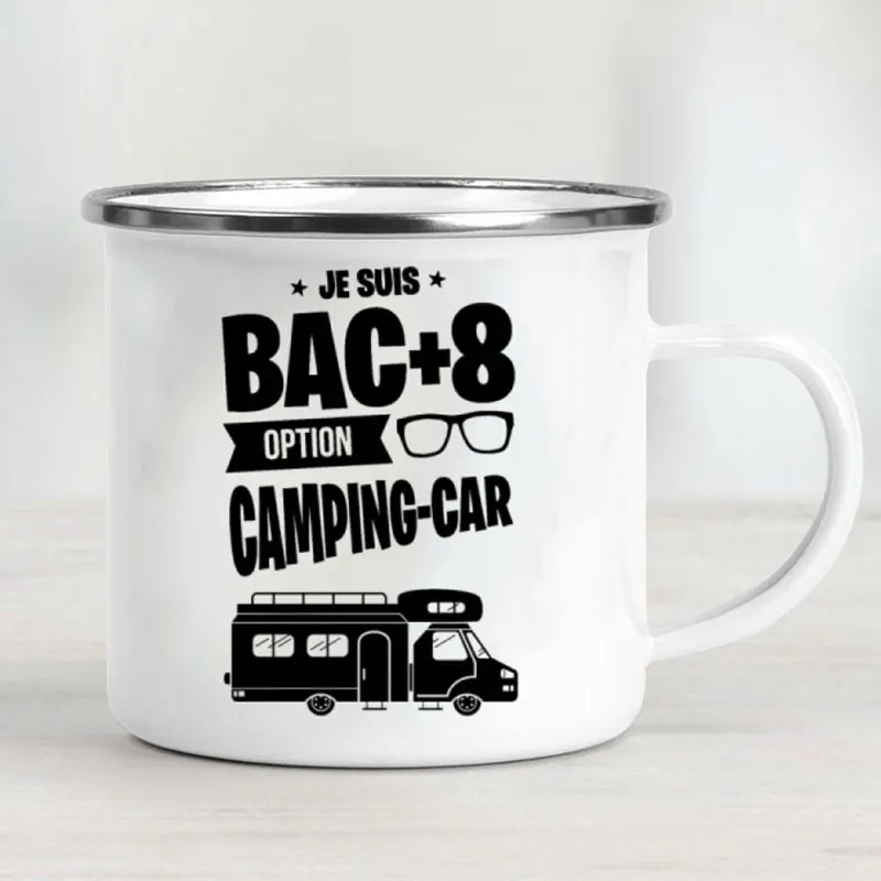 

Camping Car Enamel Mug Adventure Together Cup Cupshe Personalized Gifts Coffee Travel Mug Beer Thermal Coffee Cup to Carry Cups