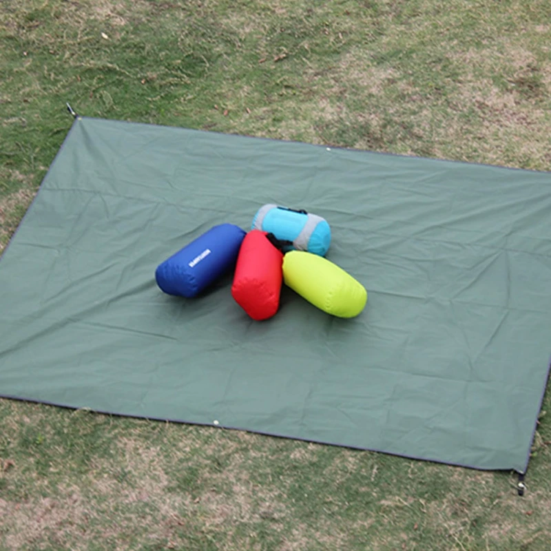 210D Picnic Mat Floor Seat Water Proof Four Corner Reinforcement Oxford Cloth Tent Moisture-proof Mats Multifunctional