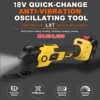 NEWONE 18V Brushless Quick release Oscillating tool Multi functional tool Renovator Electric trimmer Compatible for MAKITA 18V 1