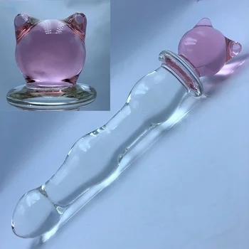 Crystal Glass Anal Plug Vaginal Anus Beads Butt Plug Sexual Toy Adult Dildo for Anal Massage Masturbation Sex Toys for Men Women 5