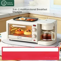 Breakfast machine Home Mini mini oven Multi-functional 3-in-1 coffee sandwich toaster 2