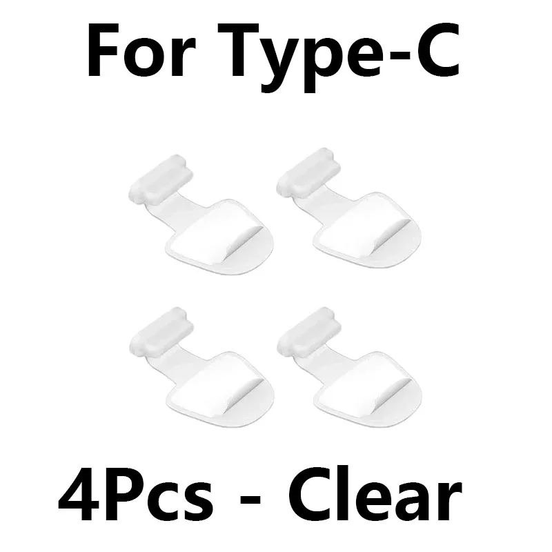 4pcs-For TypeC-Clear