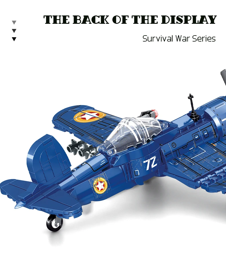 Lego Technic Avion d'attaque F4U WW2