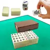 Chinese Mahjong Game Set Hey! Play Mini Chinese Mahjong Game Set With 144 Tiles Dice And Ornate Storage Case Board Game 3