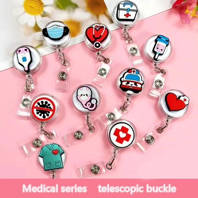 5 Stretch Buckle High Quality Silicone Retractable Hospital Nurse