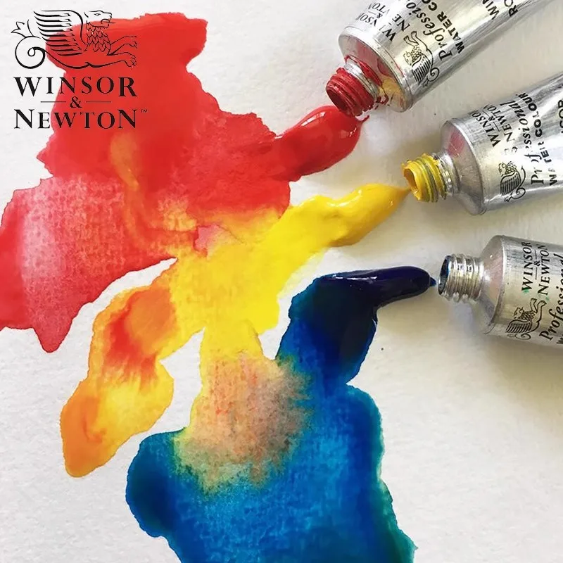 Winsor & Newton Professional Water Colour Paint, 1.25-oz Tube Artist Transparent acuarela 37ml Drawing Art Supplies 5