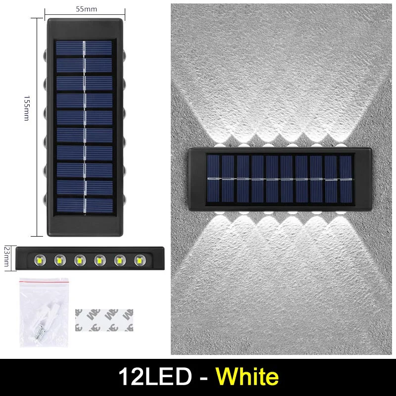 12 leds white
