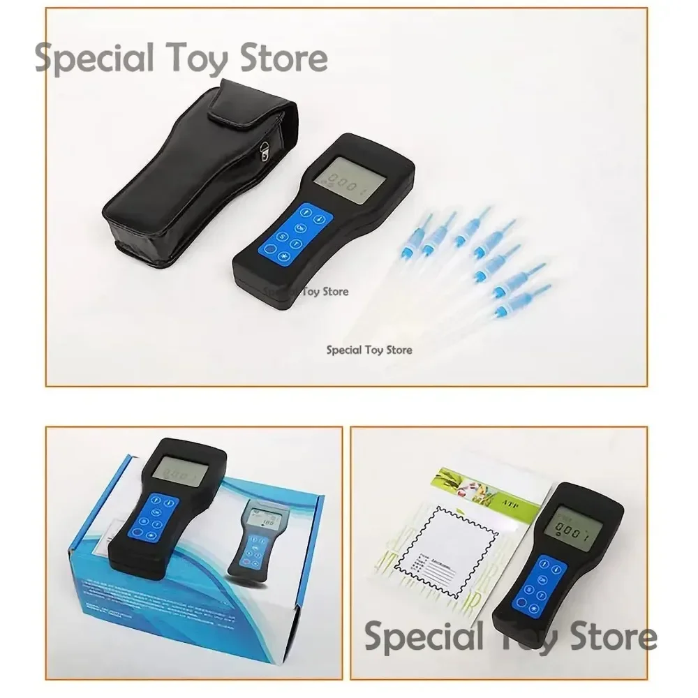 Surface Cleanliness Tester ATP Rapid Detector, Portable Hygiene Moniter Meter, Swab Not Included