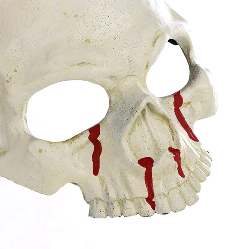 Halloween Half Masks Bloody Skull Masks Animal Head Masks Skeleton Masks Cosplay Party Props for Masquerade Party Accessories