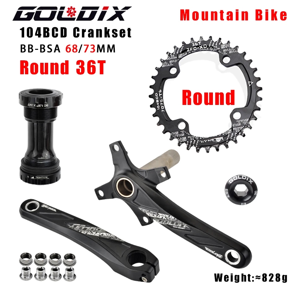 Crank BB Round 36T