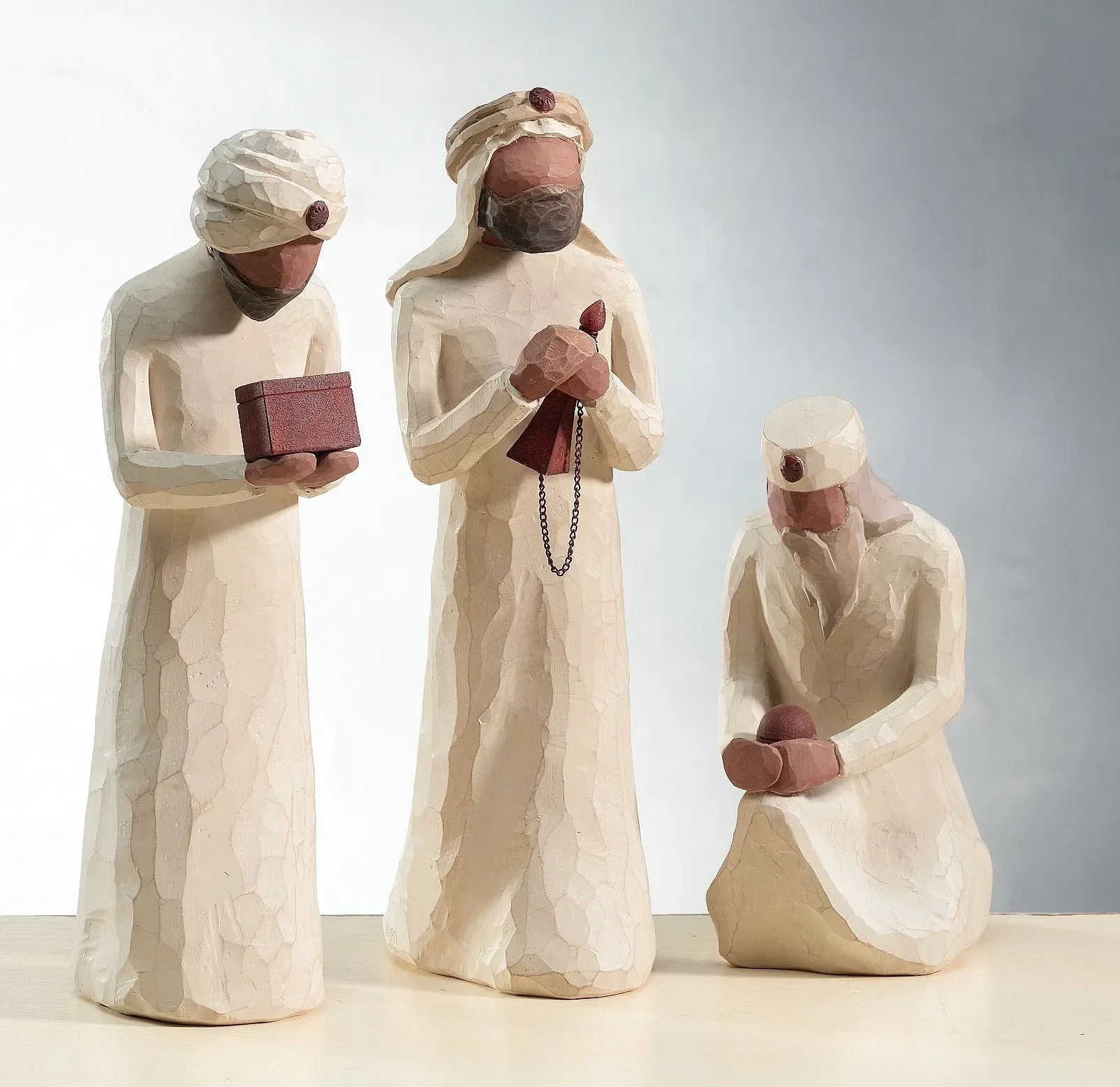 The Nativity Resin Figurines Set Nativity Set Christmas Home Sculpture Art Living Room Table Decoration Crafts Family Gift