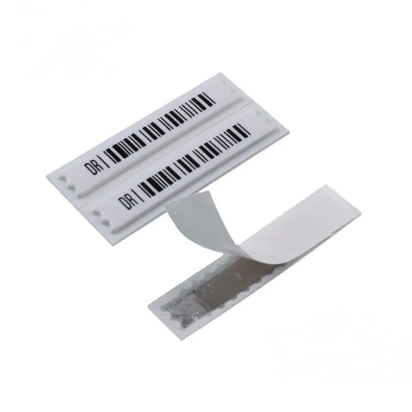 1080 Pieces Supermarket Anti-Theft Magnetic Strip AM Soft Label Product Anti Theft Sticker DR Anti-Theft Label