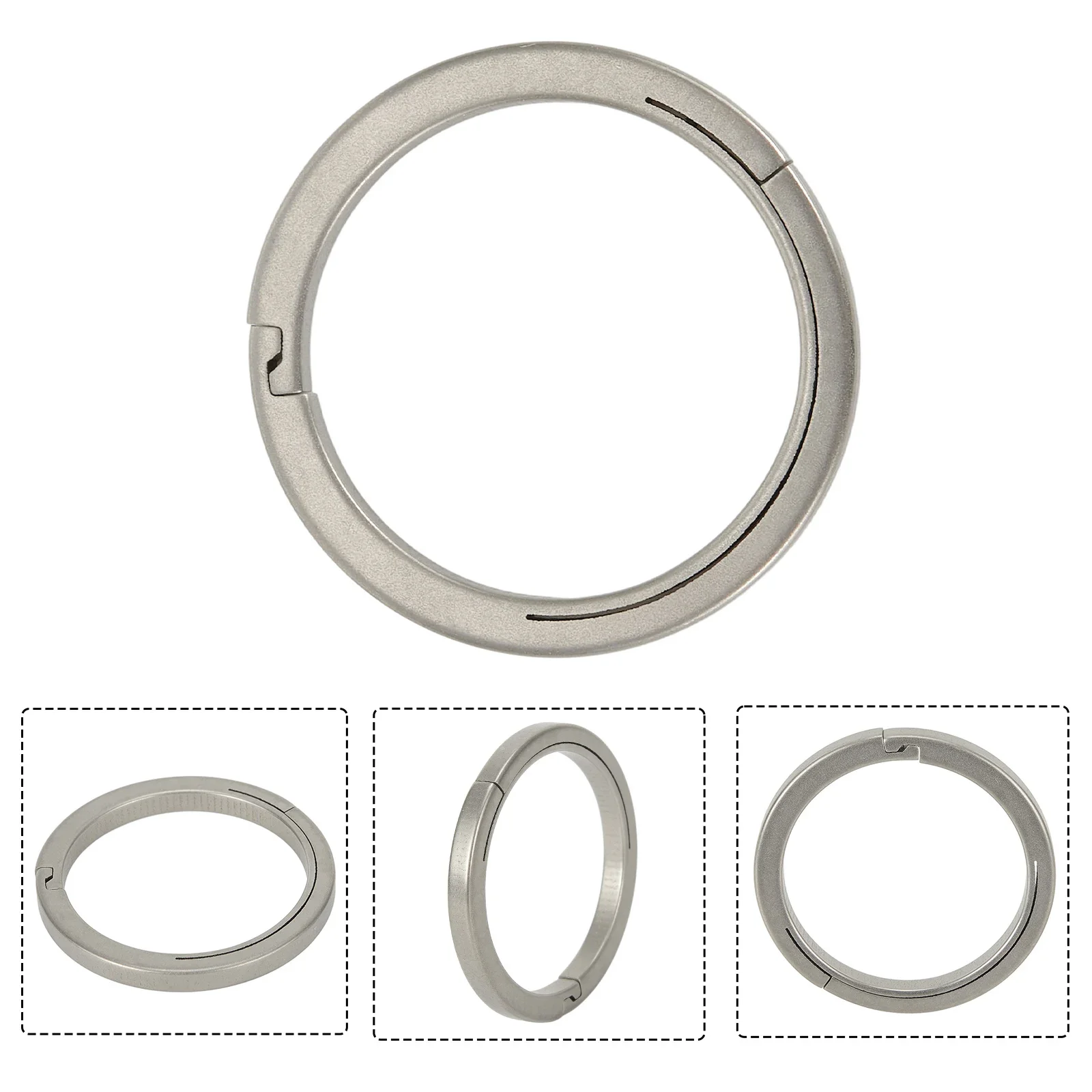 Рисунок 4 - Кольца для ключей из титанового сплава